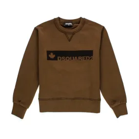 Dsquared2 Boy Canadian Logo Sweatshirt