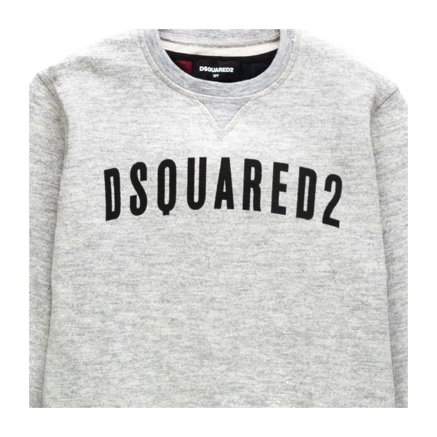 Dsquared2 Boys Tartan Logo Sweatshirt