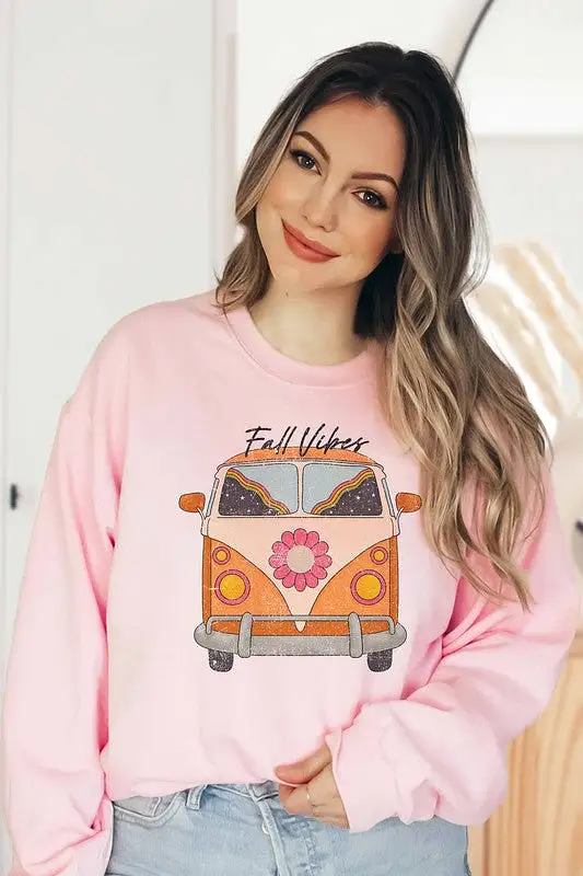 FALL VIBES SWEATSHIRT PLUS SIZE