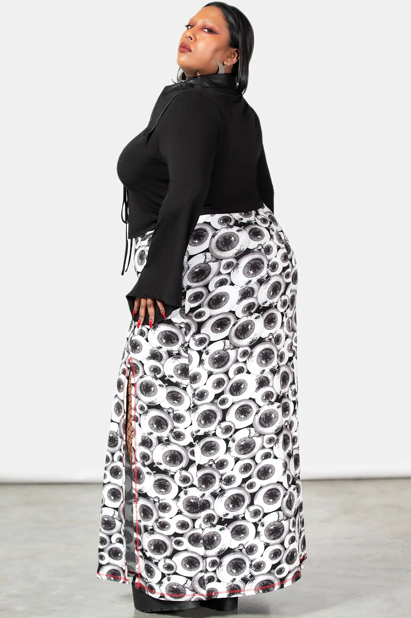 Four Flies Maxi Skirt [PLUS] Resurrect