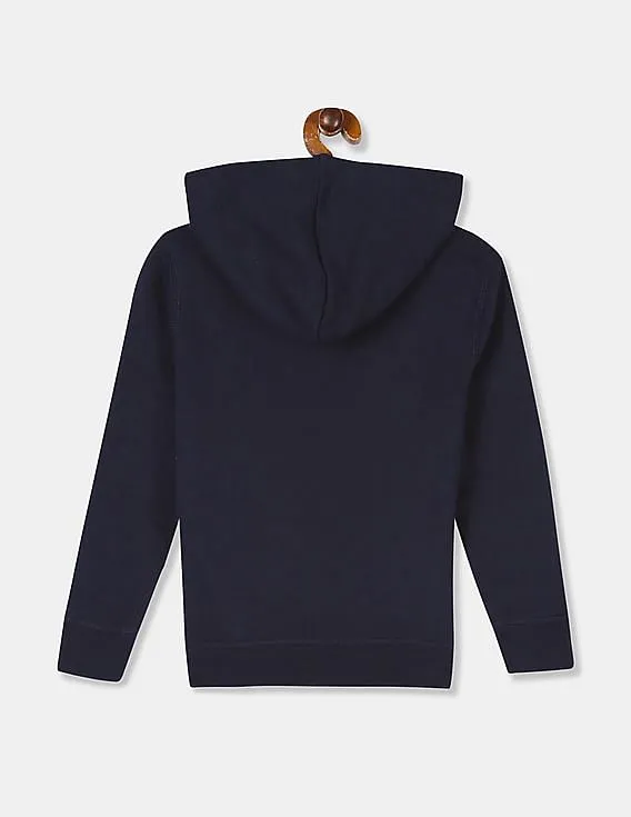 GAP Boys Blue Graphic Hoodie Sweatshirt