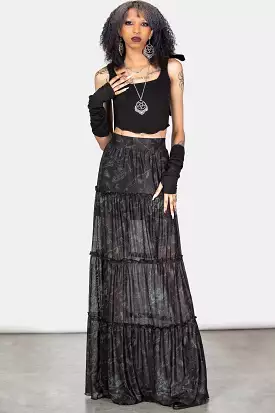 Ghosted Woods Maxi Skirt