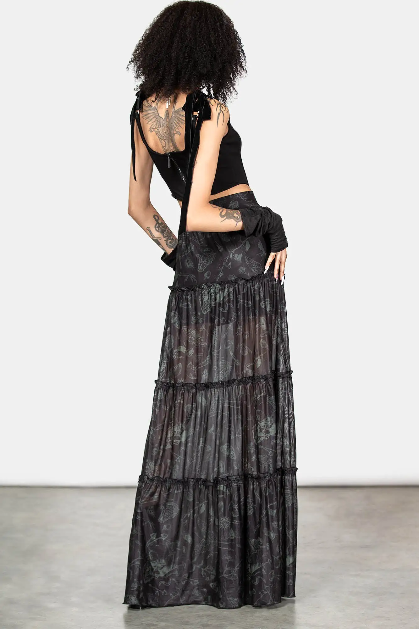 Ghosted Woods Maxi Skirt