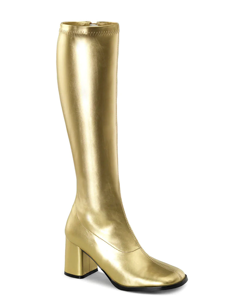 GOGO 300 BOOTS - GOLD STRETCH *PRE ORDER*