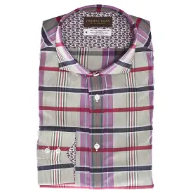 Green Check Performance Sport Shirt