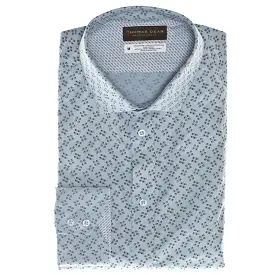 Green Print Performance Sport Shirt