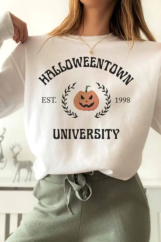 HALLOWEEN TOWN UNIVERSITY SWEATSHIRT PLUS SIZE