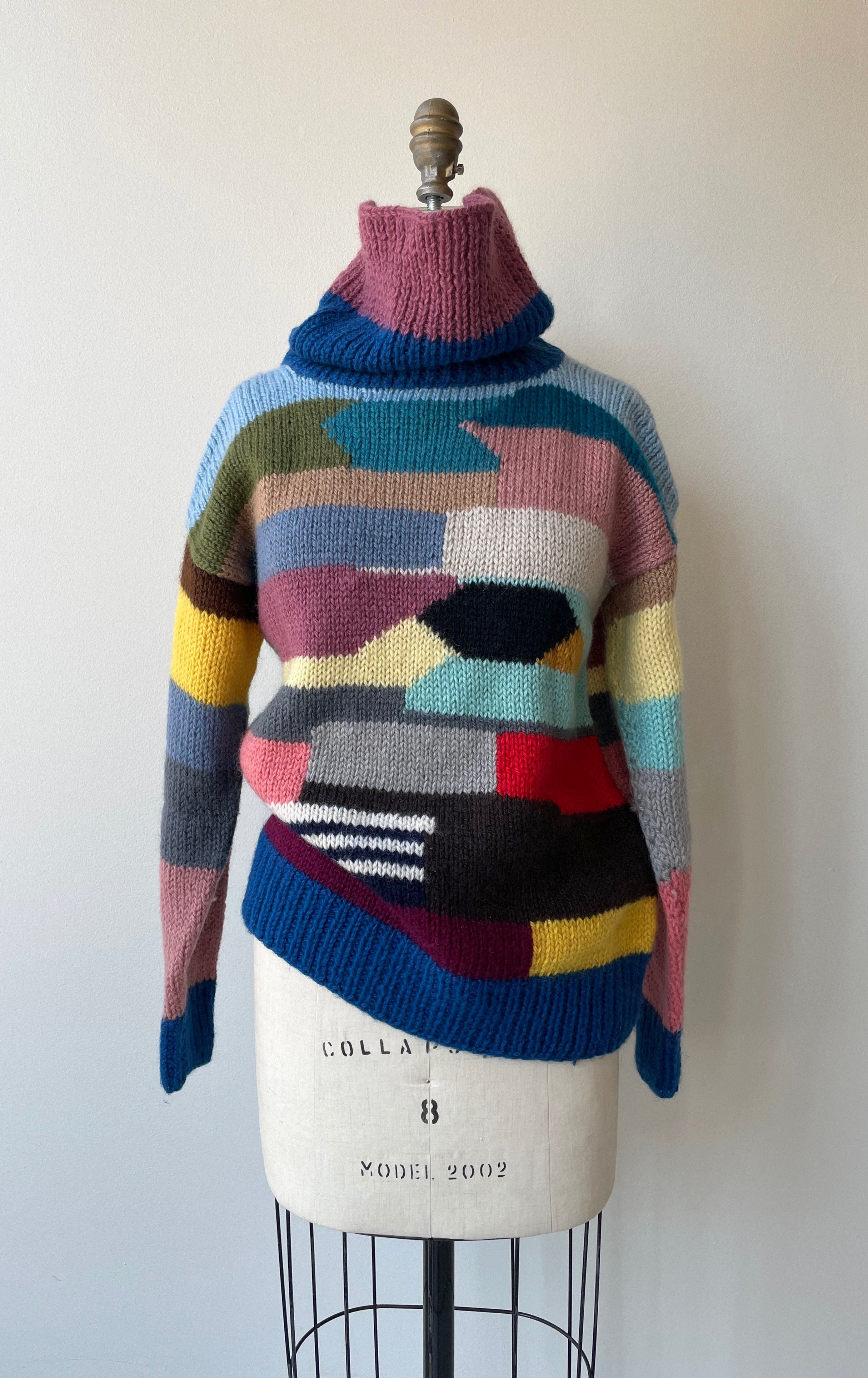 Hand Knit Wool Sweater