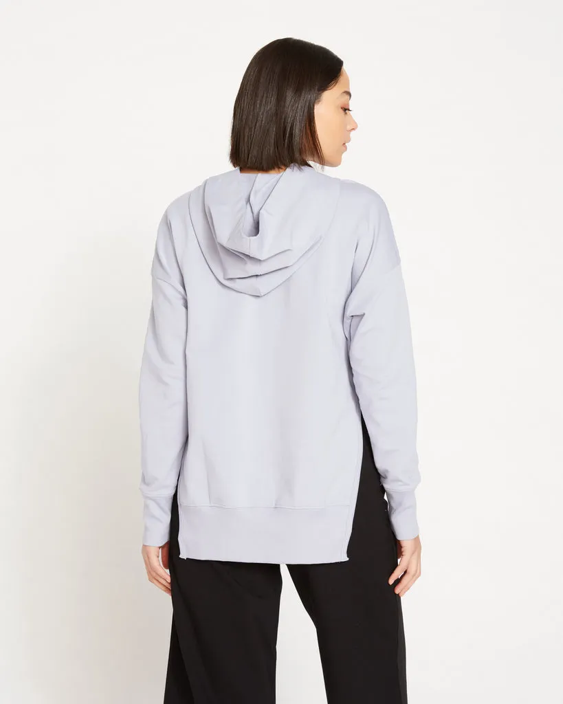 Henley Hoodie - Lavender