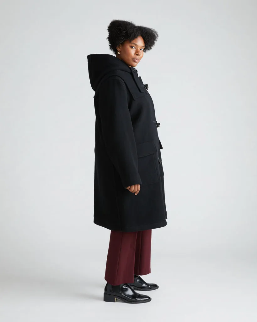 Highlands Duffle Coat - Black