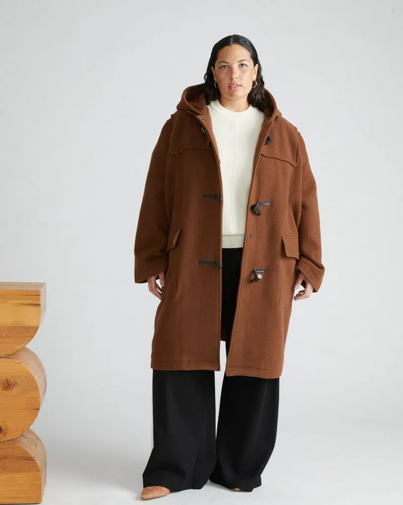 Highlands Duffle Coat - Grizzly