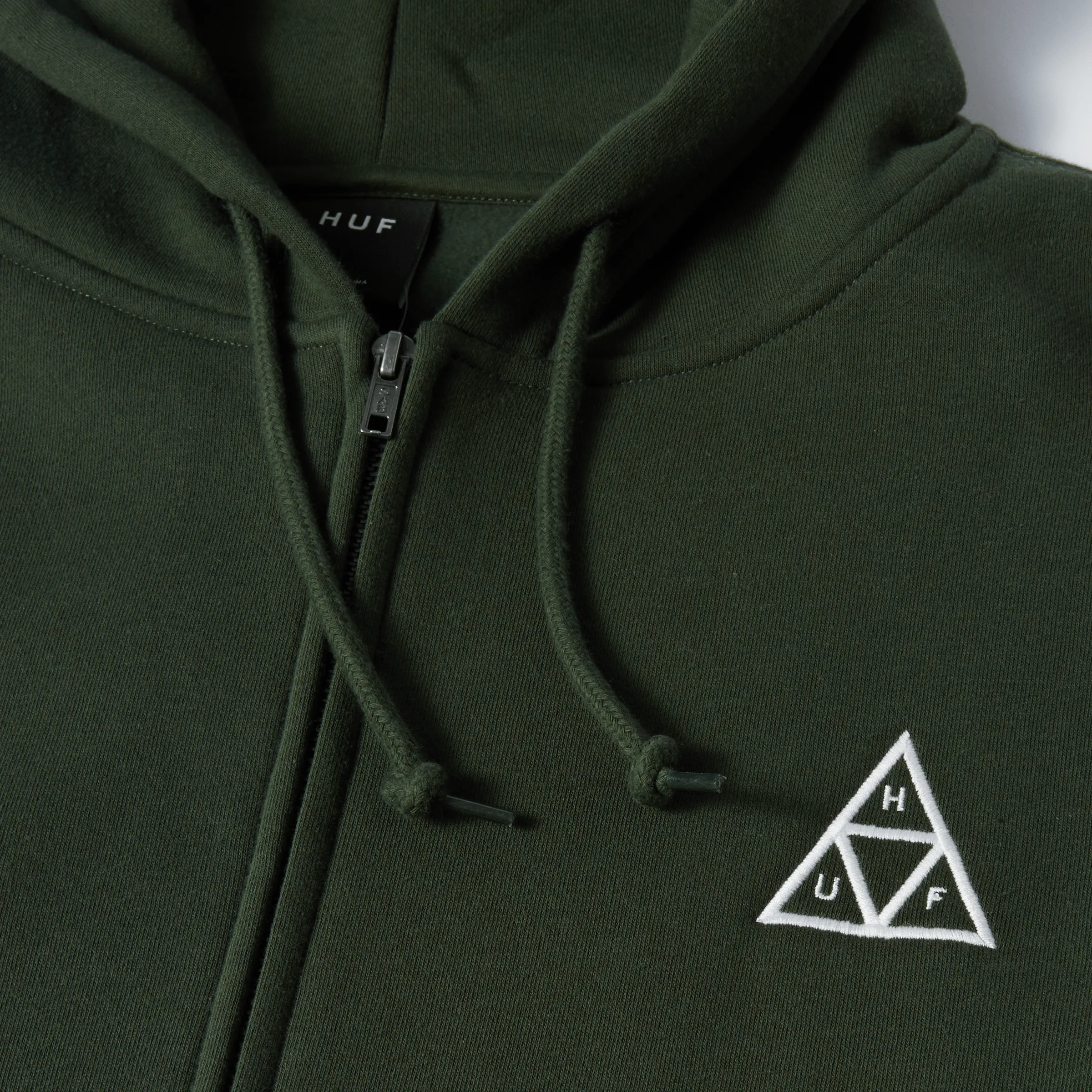 HUF SET Triple Triangle Full-Zip Hoodie