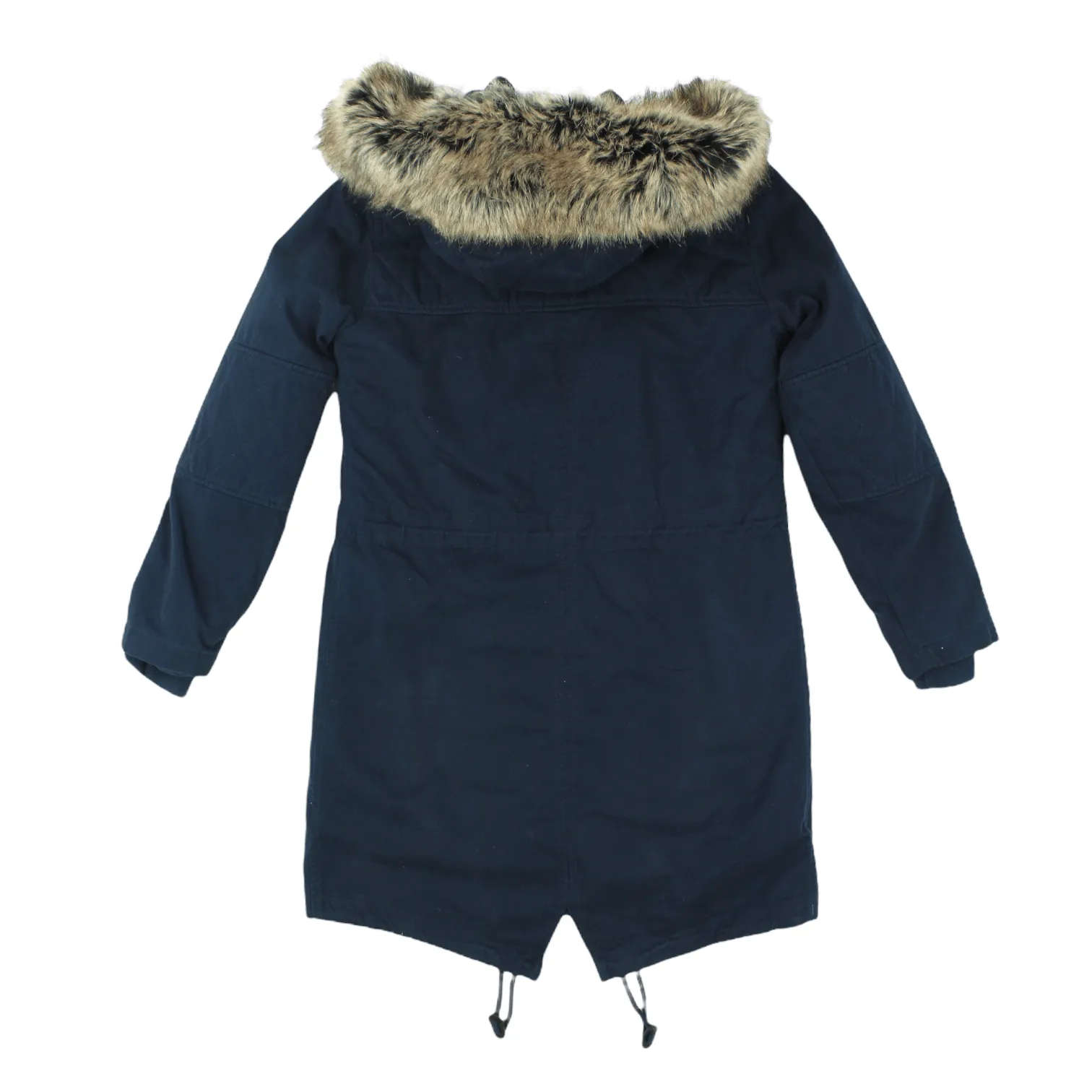 Hush Blue Faux Fur Lined Parka