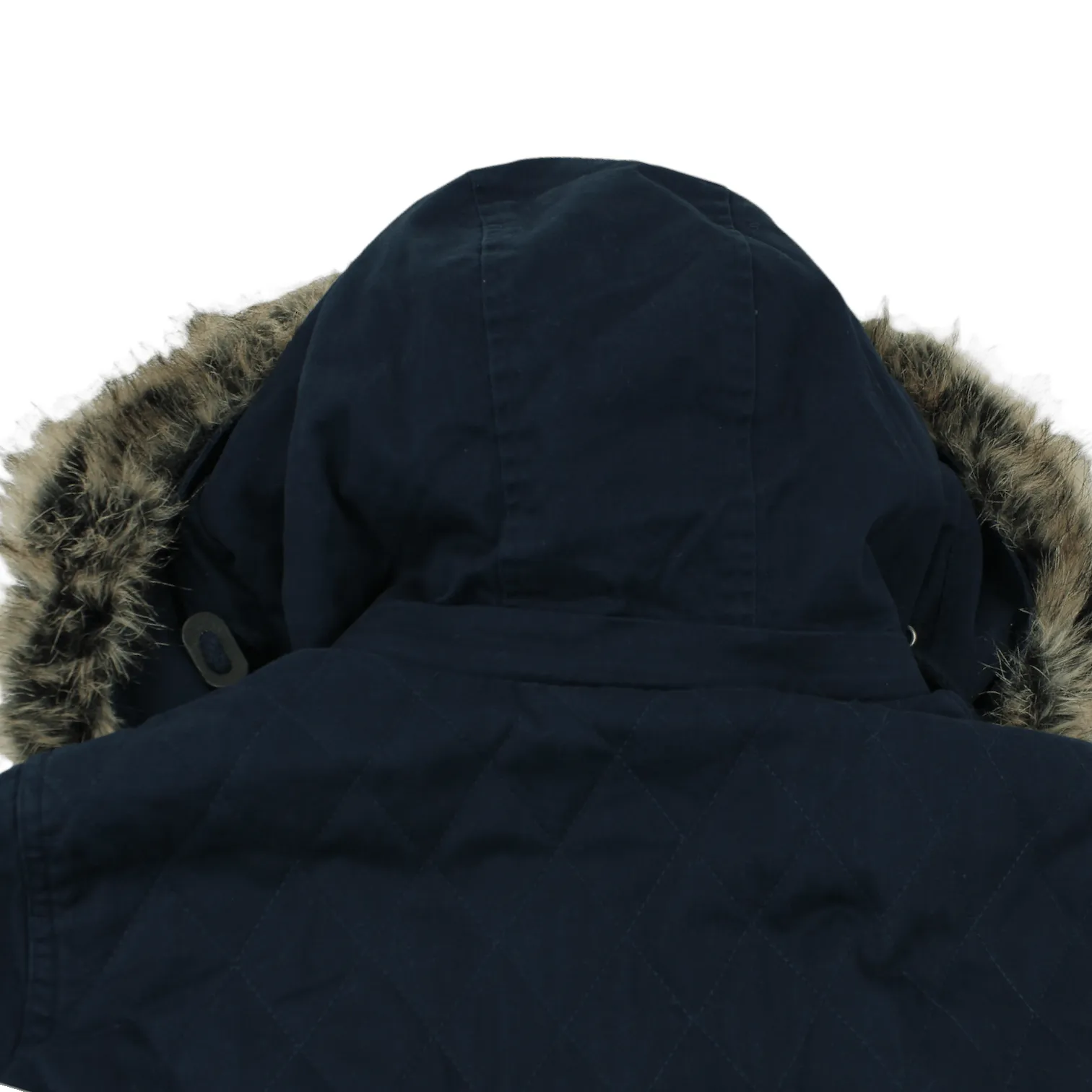 Hush Blue Faux Fur Lined Parka