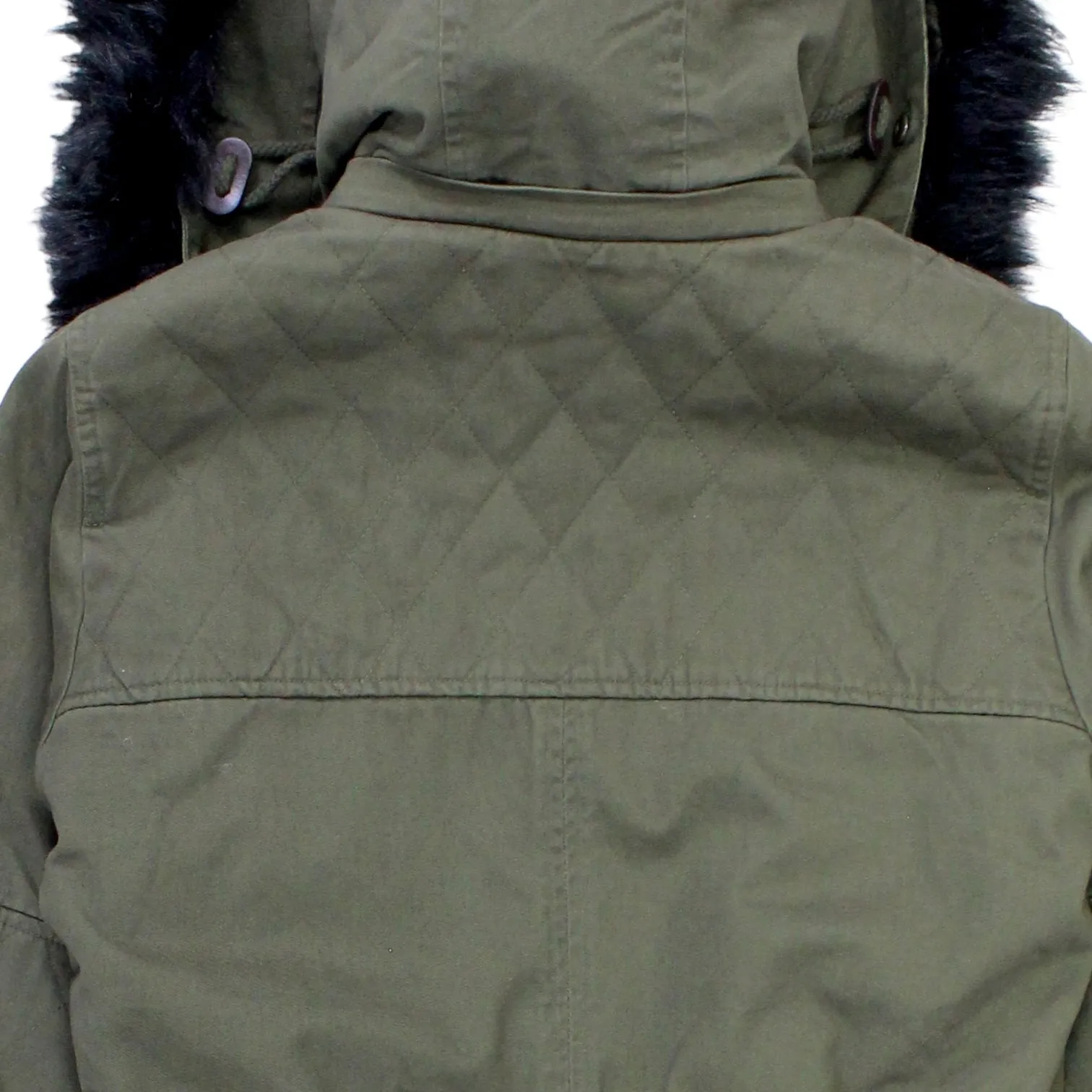 Hush Khaki Britt Parka Coat