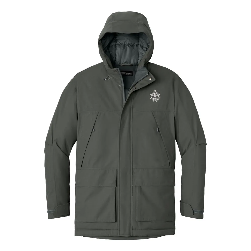 In Blues We Trust Flying V Logo Latitude Waterproof Heavyweight Parka (Men)