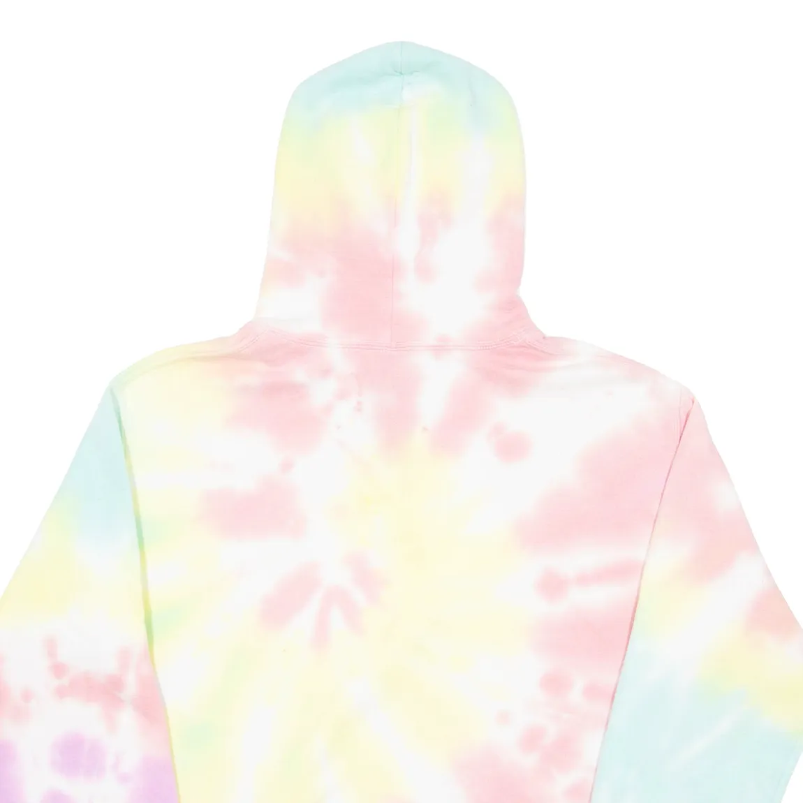 JAC VANEK Tye Dye Mens Yellow Hoodie S