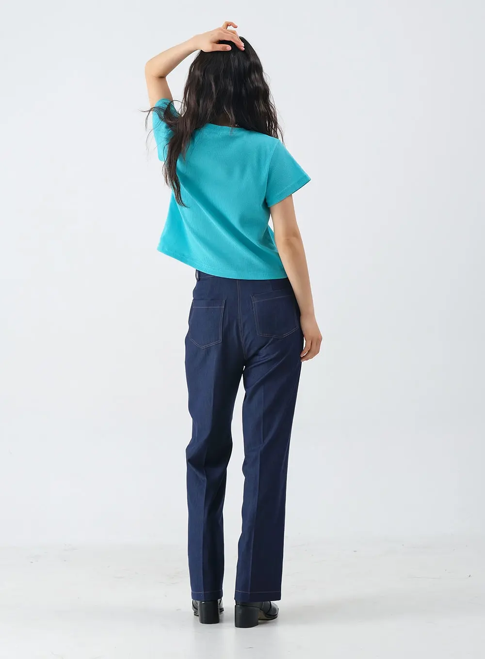 Jean-Style Summer Wide Pants OM6