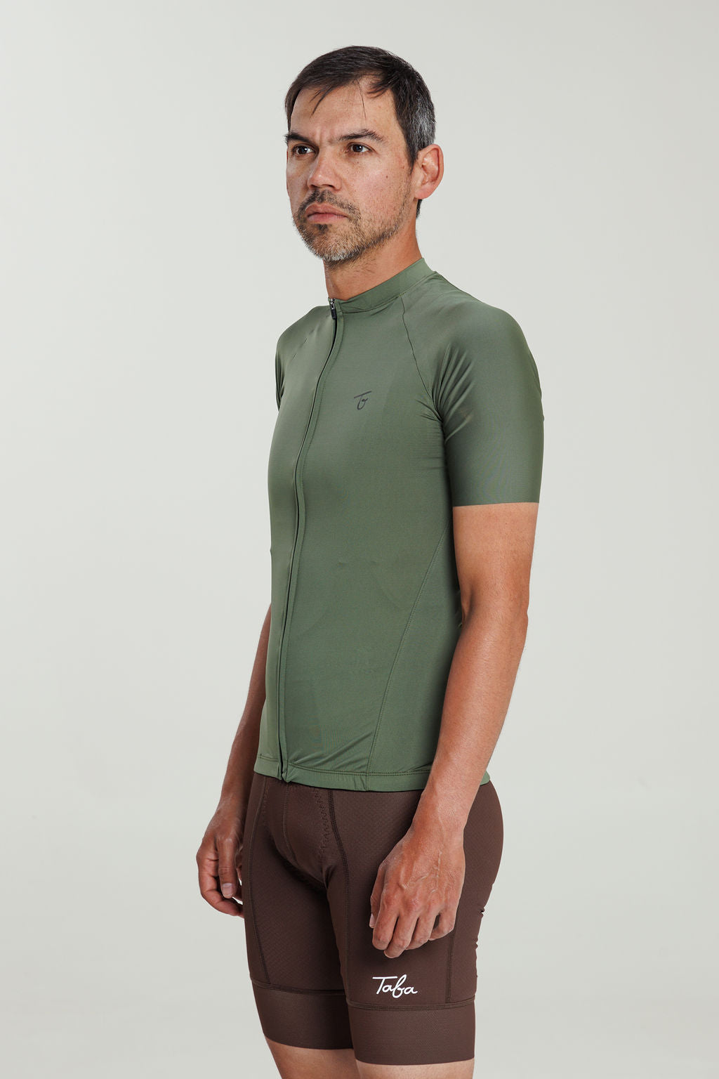 Jersey Ciclismo Hombre Route 2.0 Olive