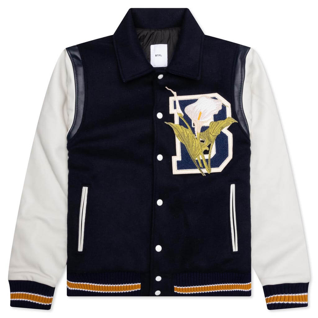 Letterman Jacket - Navy