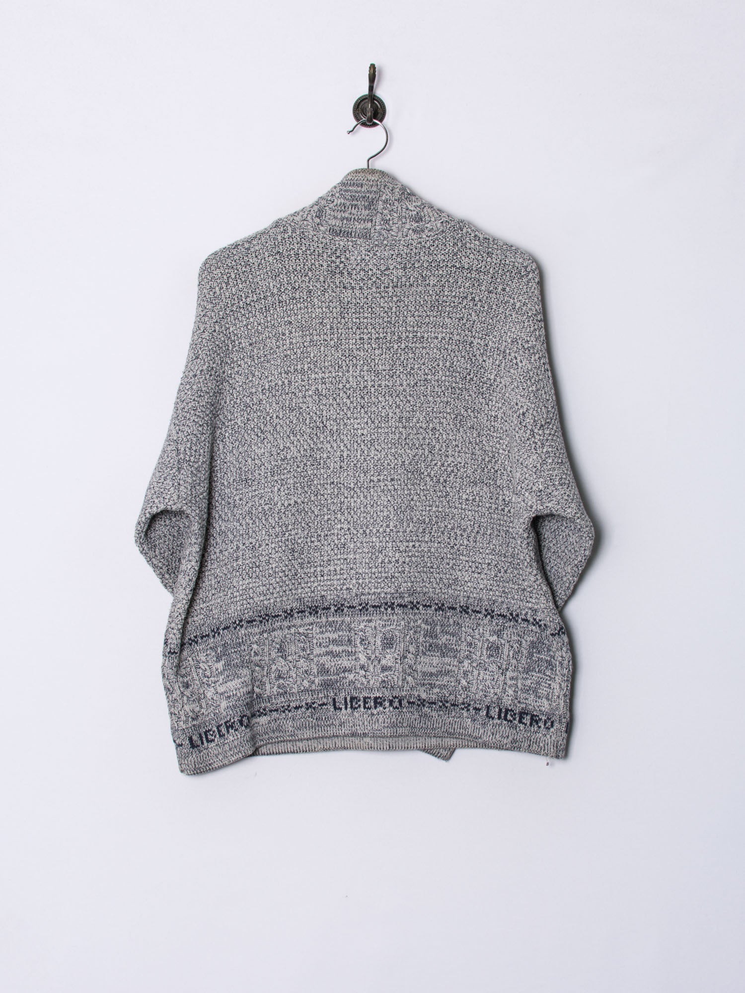 Libero 1/3 Zipper Grey II Sweater