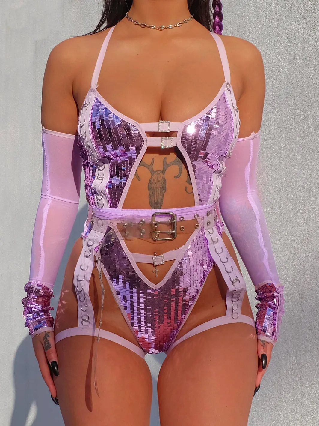 LILAC ASTER BODYSUIT