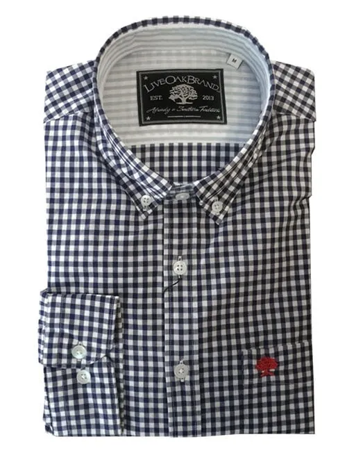 Live Oak Gingham Sport Shirt