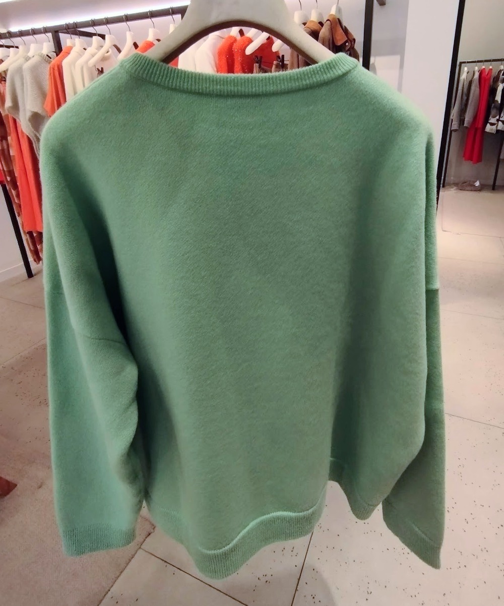 LOEWE  |Oversize crew neck sweater in cashmere