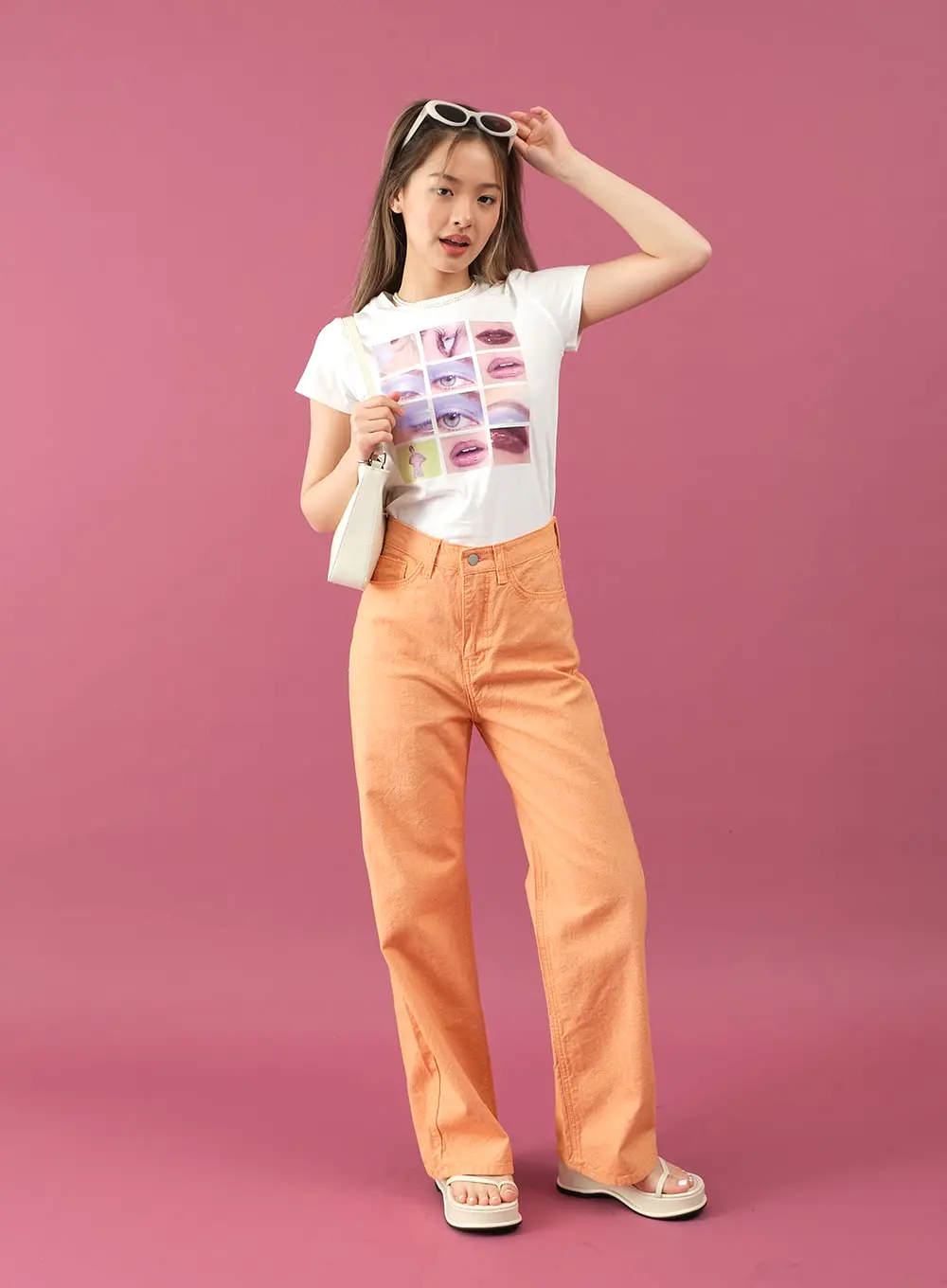 Lolipop Wide Leg Cotton Pants CY17