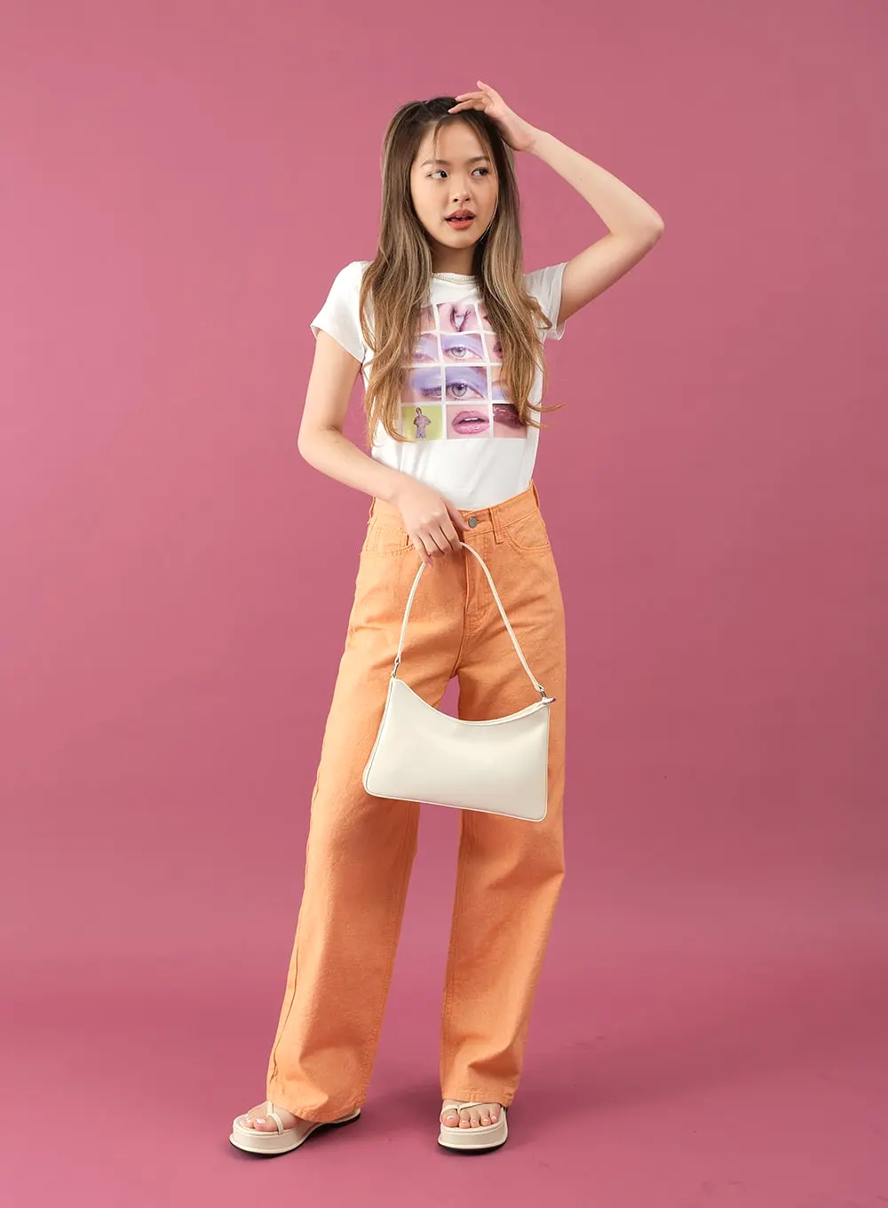 Lolipop Wide Leg Cotton Pants CY17