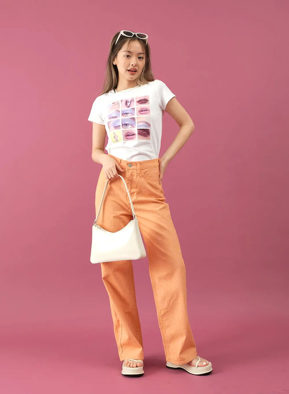 Lolipop Wide Leg Cotton Pants CY17