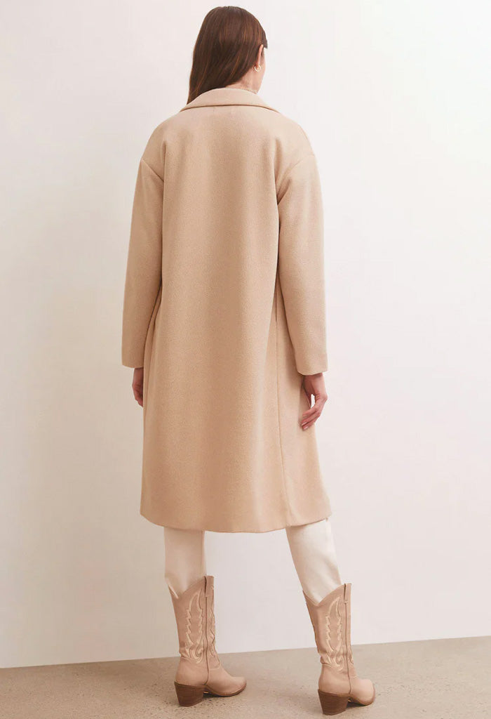 Mason Coat-Light Oatmeal Heather