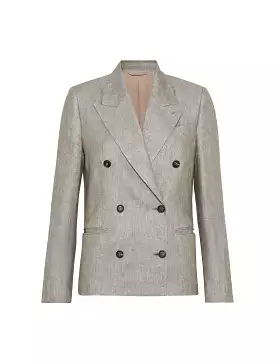 Melange blazer with Mobili detail