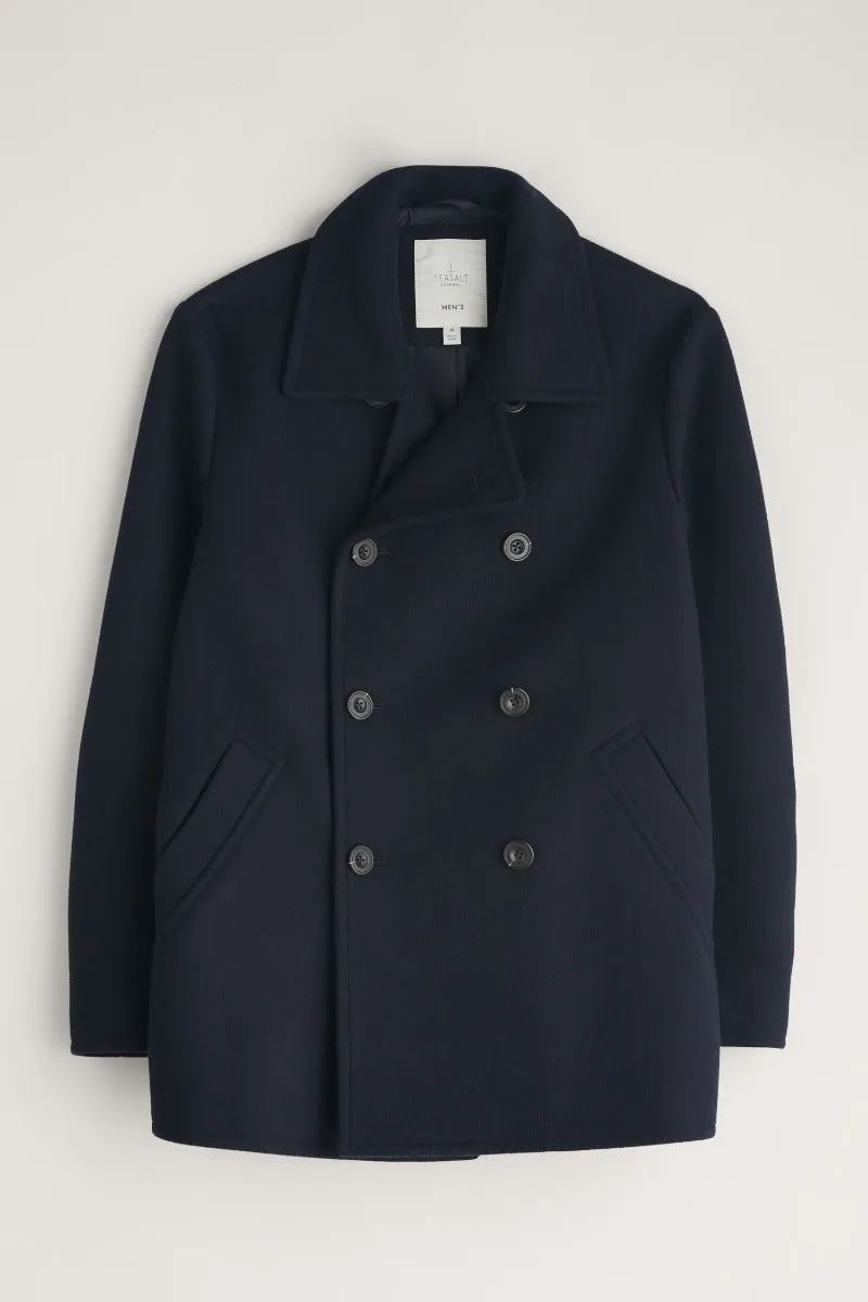 Men's Channel Wool Blend Coat