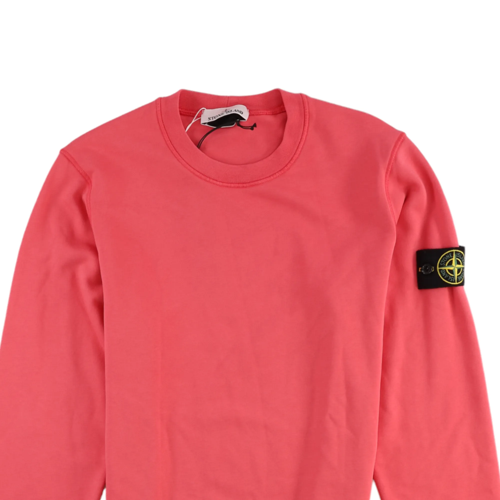 Men's Applique Logo Sweatshirt Pink Size S