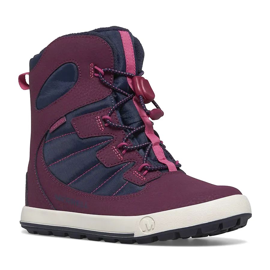 Merrell Navy/Berry Snow Bank 4.0 Waterproof Boot