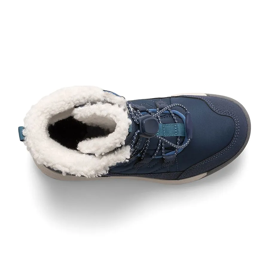 Merrell Navy/Berry/Teal Snow Crush 3.0 Waterproof Youth Boot