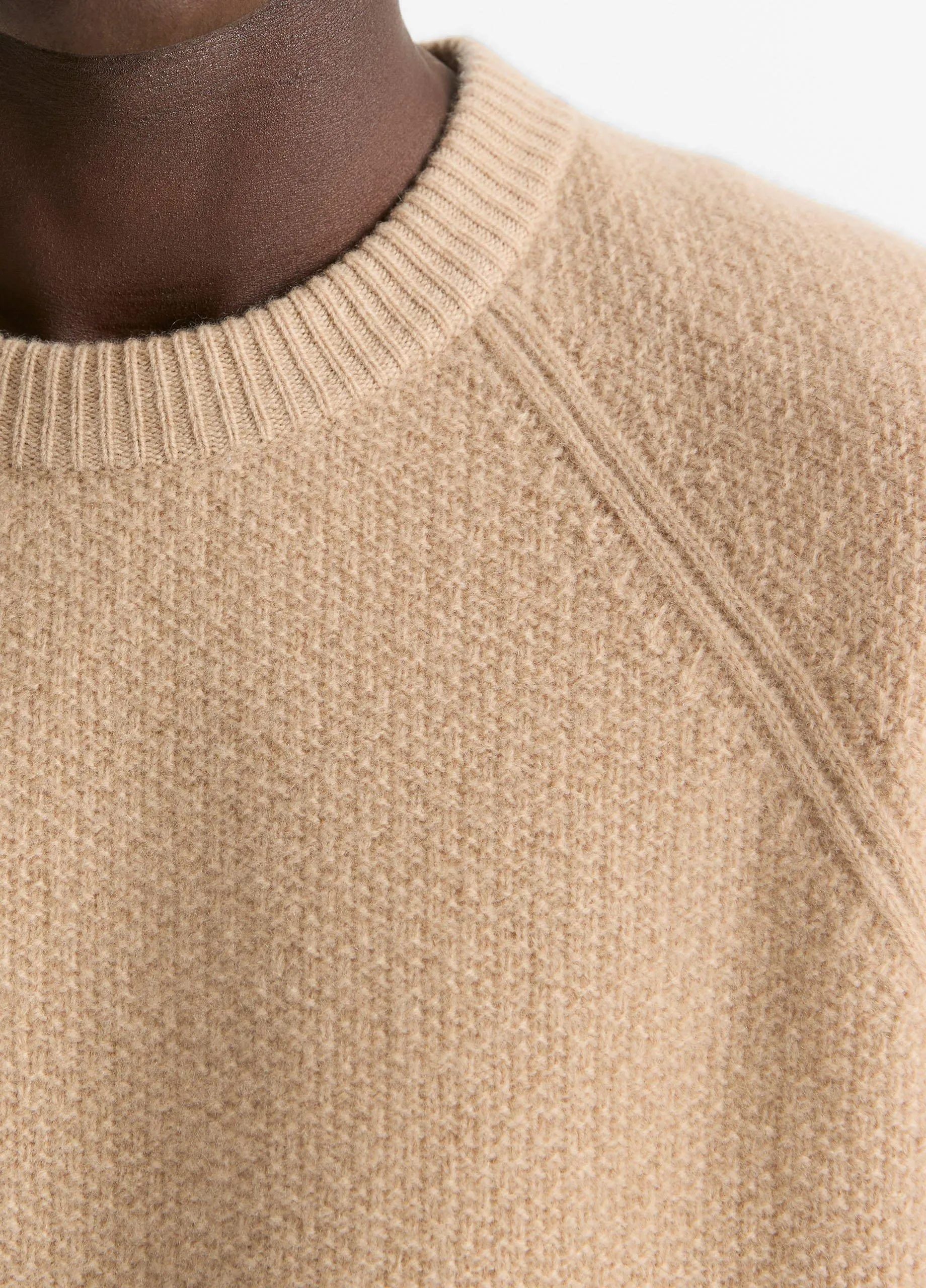 Micro-Bouclé Wool-Cashmere Sweater