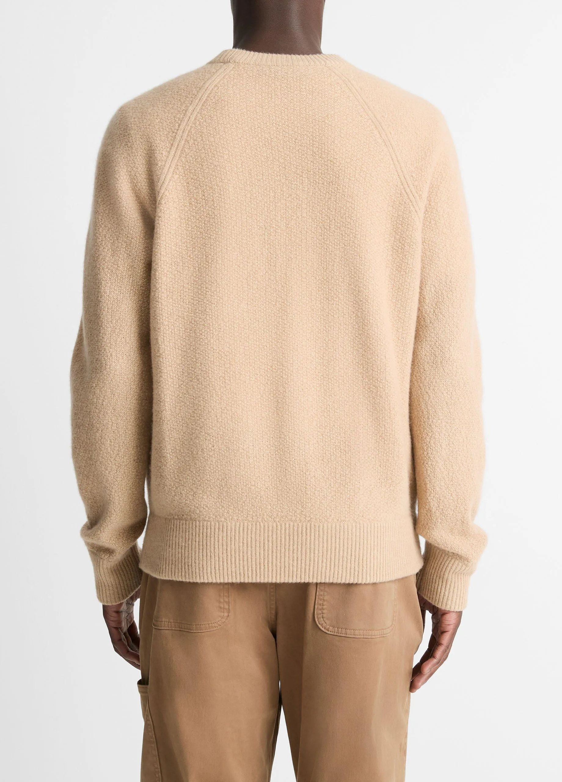 Micro-Bouclé Wool-Cashmere Sweater