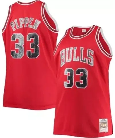 Mitchell & Ness Men's NBA Scottie Pippen Chicago Bulls Big & Tall 1997/98 NBA 75th Anniversary Diamond Swingman Jersey