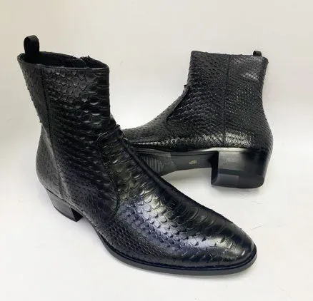 Mo-Python Boot Black