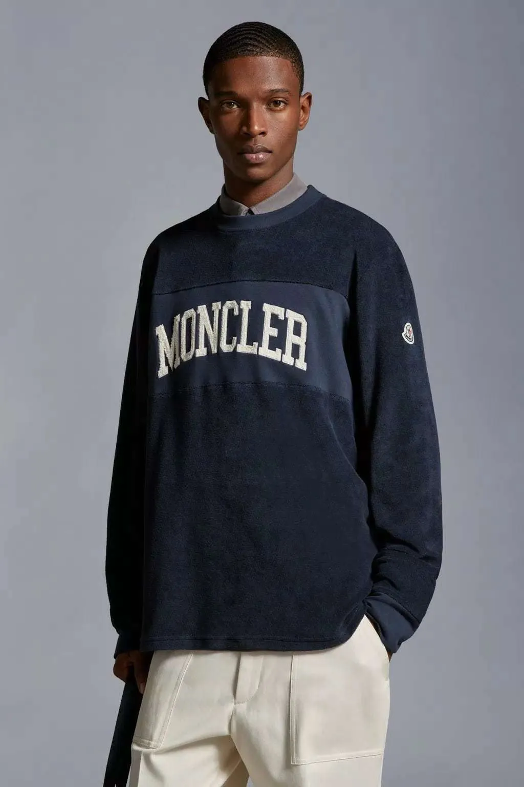 MONCLER  |Embroidered Logo Sweatshirt