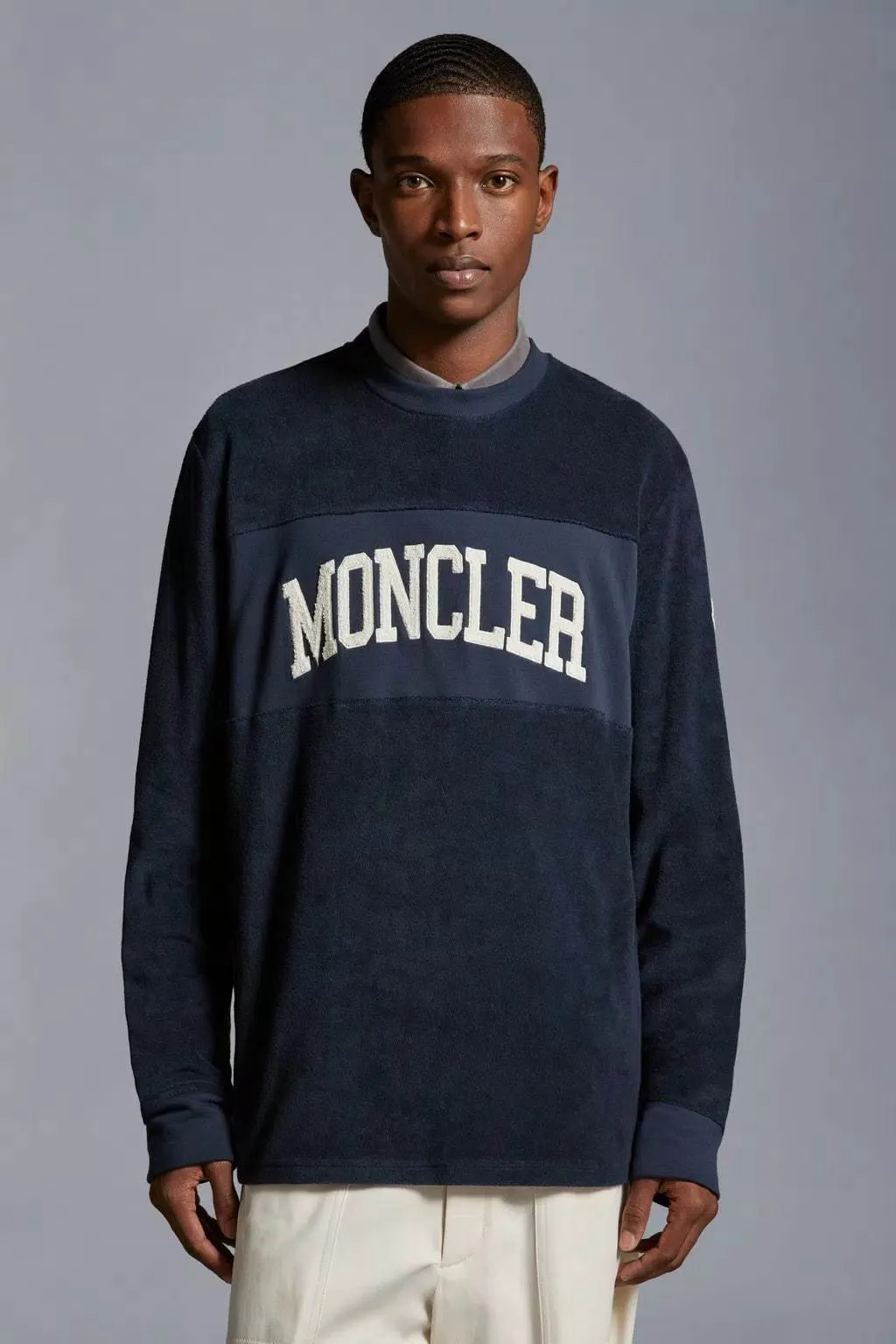 MONCLER  |Embroidered Logo Sweatshirt