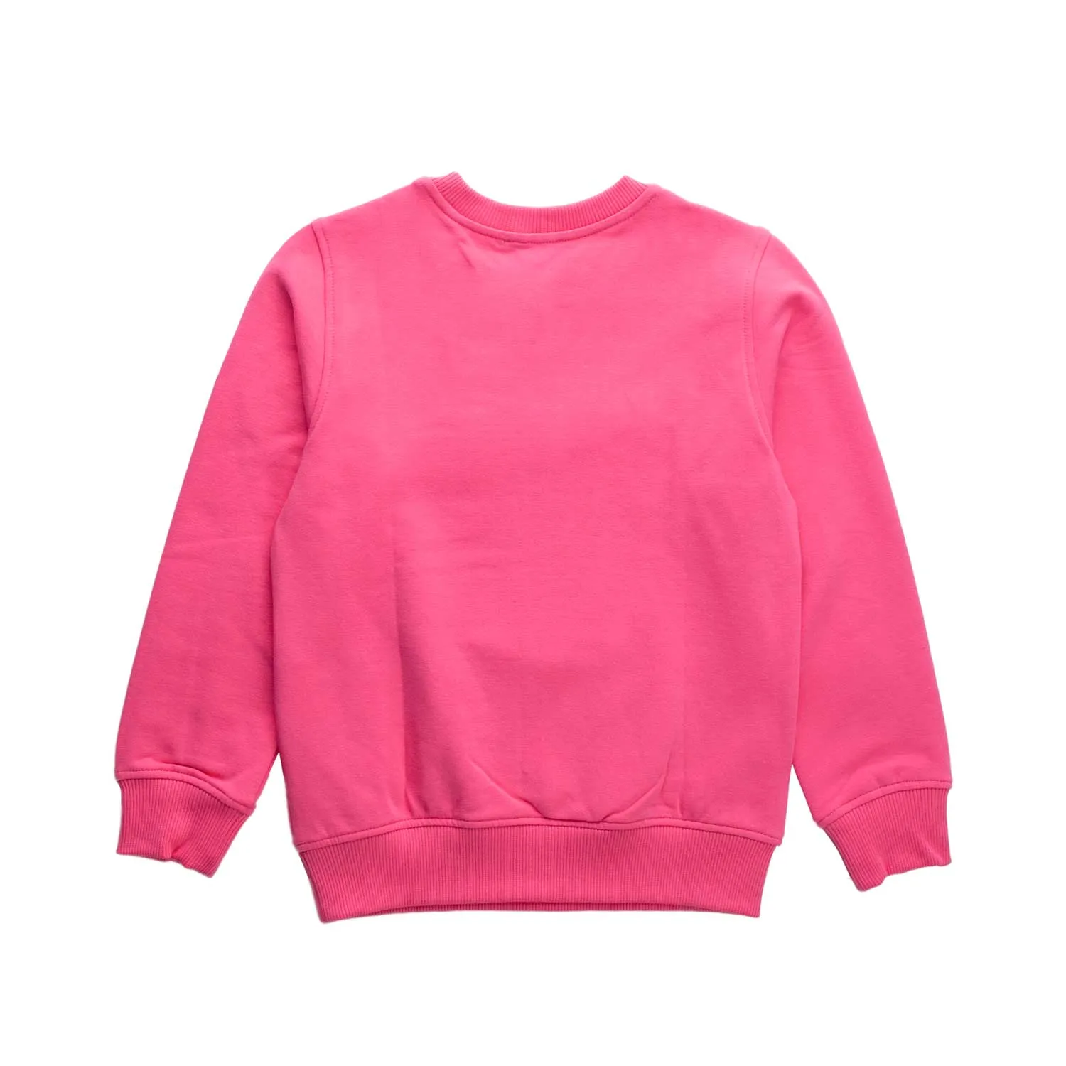 Moschino Fuchsia Logo Sweatshirt For Girl