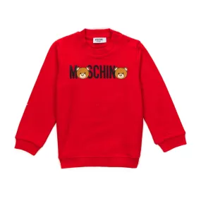 Moschino Logo Sweatshirt For Baby Boys