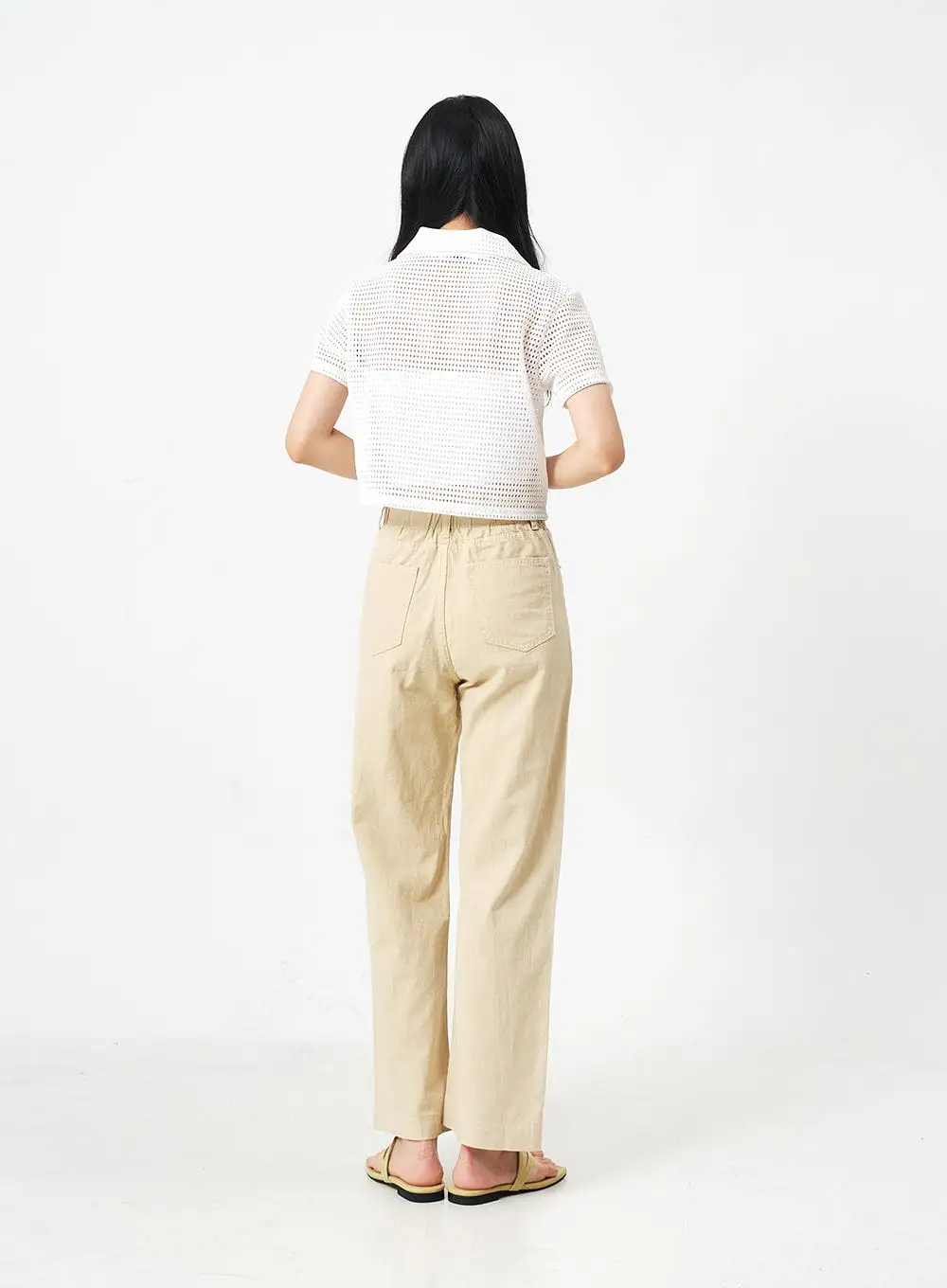 Muted Colored Summer Cotton Pants OJ22