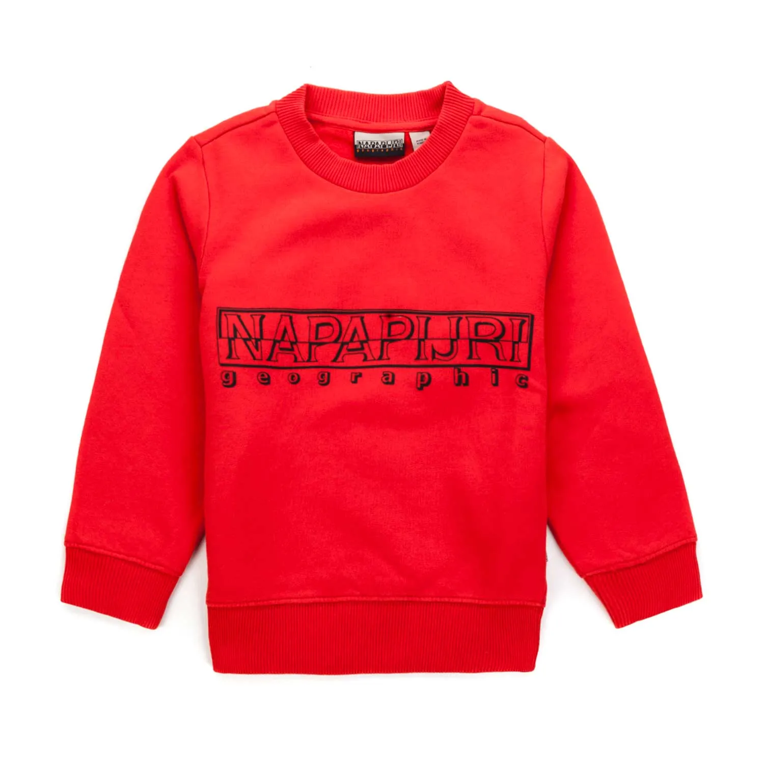 Napapijri Red Logo Sweatshirt For Boy