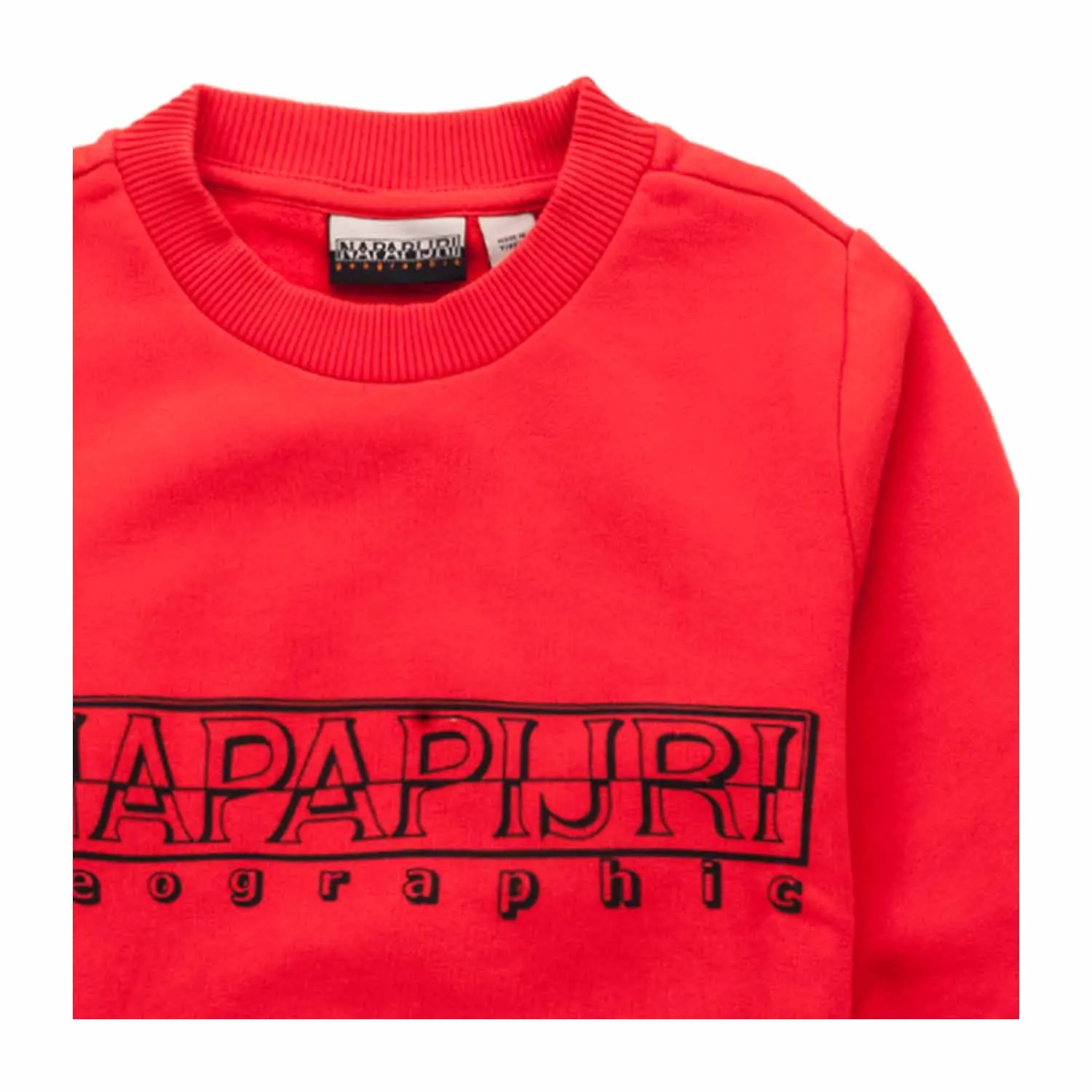 Napapijri Red Logo Sweatshirt For Boy