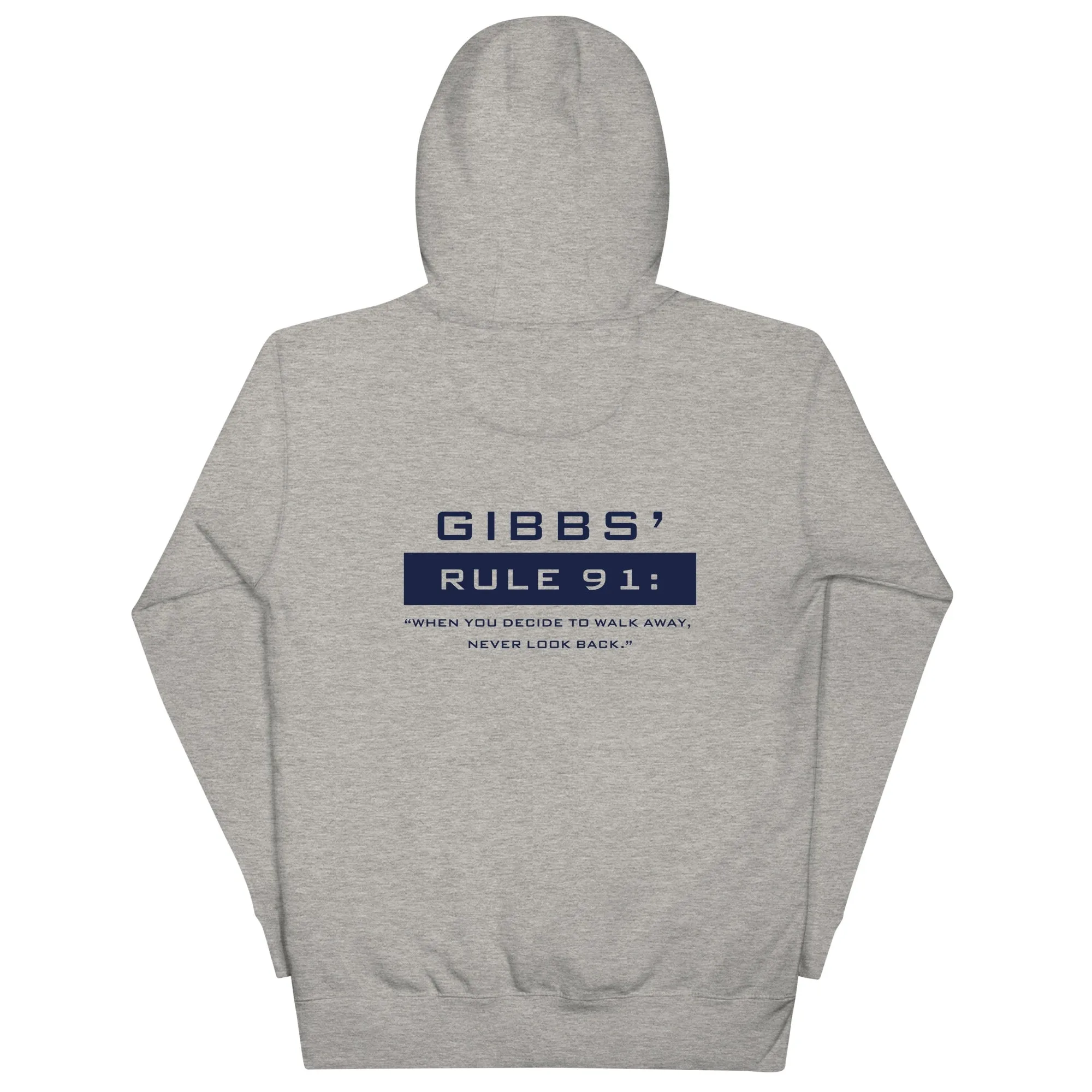 NCIS Gibb's Rule 91 Unisex Hoodie