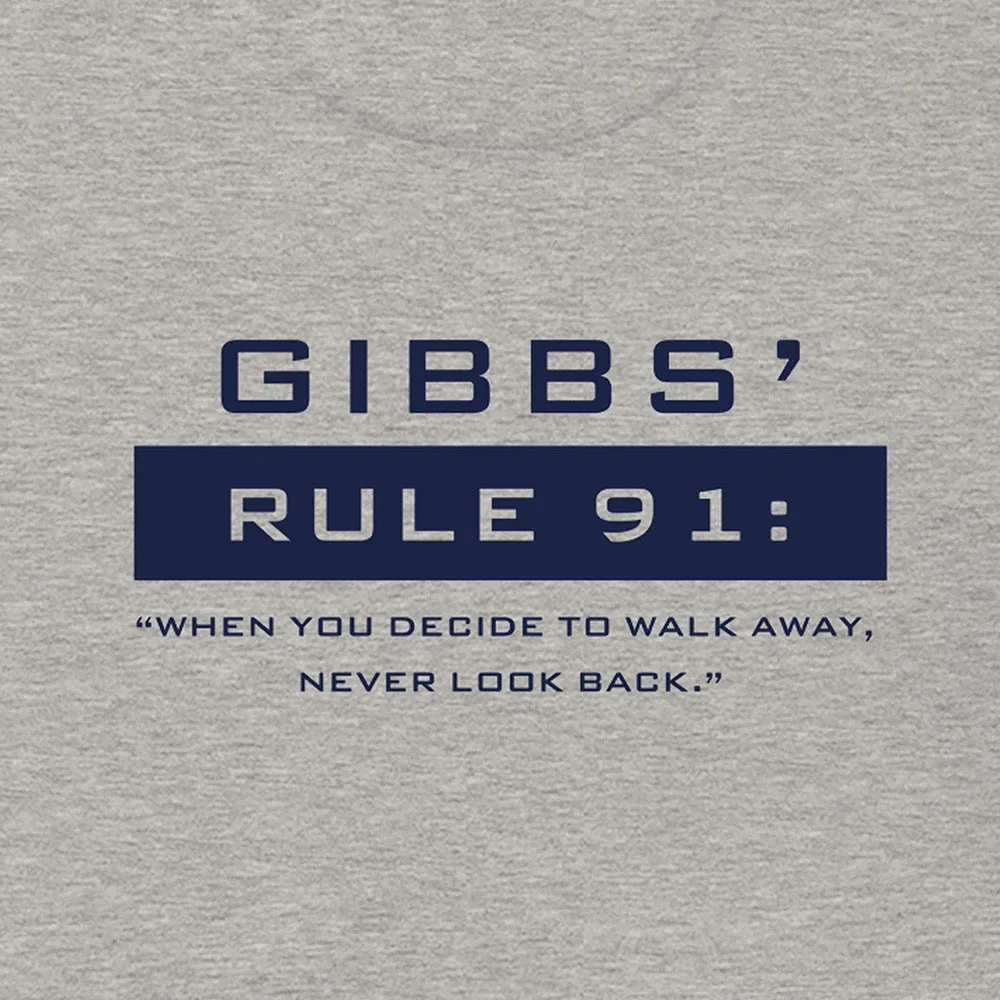 NCIS Gibb's Rule 91 Unisex Hoodie